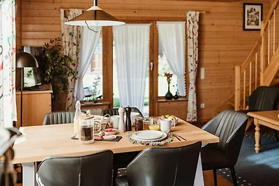 HAS-03 Holzblockhaus, 4-6 Pers., 65qm