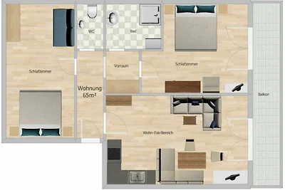 Ferienwohnung Kaiserburg