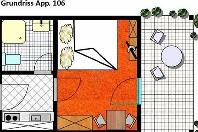 1-Raum (S1) App. 106