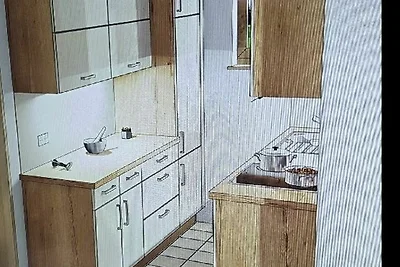 Modernes Ferienhaus mit Blick auf die Alpspit...