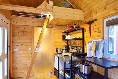Tiny House Strandwagen mit Terrasse