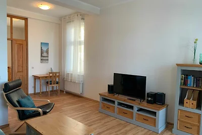Maisonettenwohnung mit Sauna 200 m zum Meer