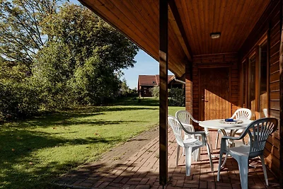 HAS-07 Holzblockhaus, 6 Pers., 65qm