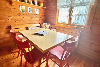 LTD-72 - Holzblockhaus mit Süd-Terrasse