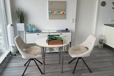 2-Raum FeWo II, 50m², 2.OG, Balkon, Meerblick