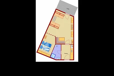 App 3/18 - Helle, moderne Fewo mit Balkon und...