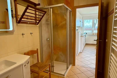 2-Raumferienwohnung m. Terrasse Koje für Vier