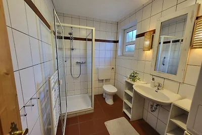 Ferienhaus, Dusche, WC, 3 Schlafräume