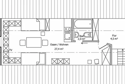 Vakantieappartement Gezinsvakantie Liepe