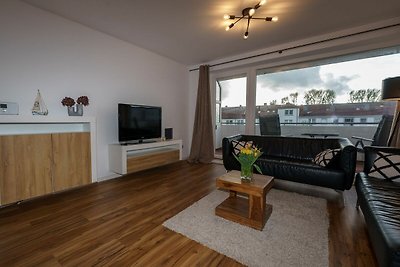 200 Ferienwohnung, Apartment mit Balkon und...