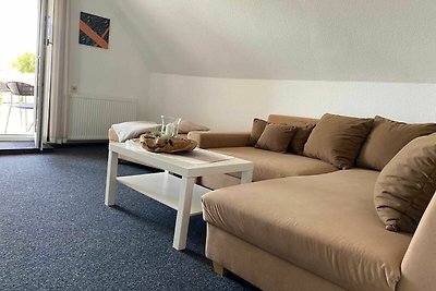 Ferienwohnung Am alten Deich mit Balkon
