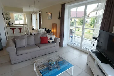 Fewo Boddenblick | Terrasse mit Wasserblick |...