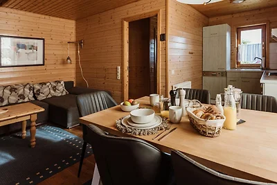 HAS-03 Holzblockhaus, 4-6 Pers., 65qm