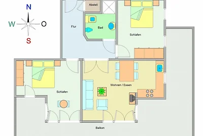 Vakantieappartement Gezinsvakantie Kühlungsborn