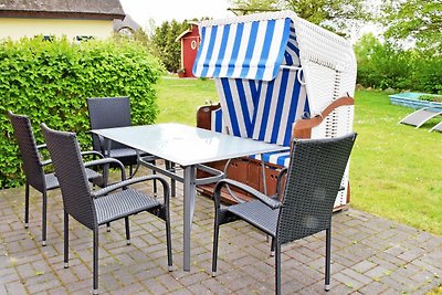 Appartement 5 mit Kamin und Terrasse Nixenhus