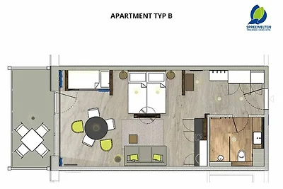 Apartment B - Überna. ohne Frühstück