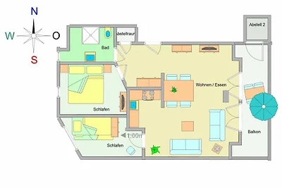 Unter den Kolonnaden Whg. 11