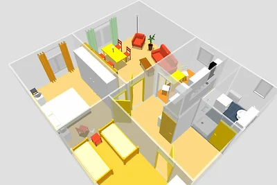 Vakantieappartement Gezinsvakantie Worpswede