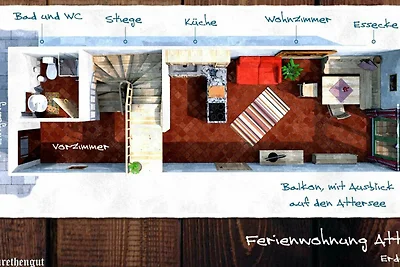 Appartement Vacances avec la famille Unterach am Attersee