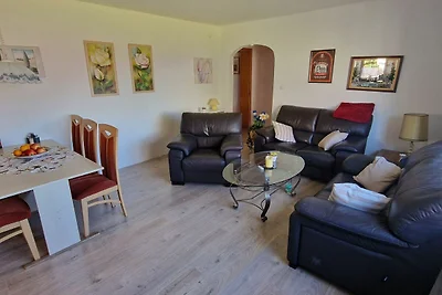 Ferienwohnung im Erdgeschoss mit Garten für 2...
