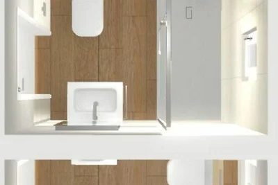 Modernes Ferienhaus mit Blick auf die Alpspit...