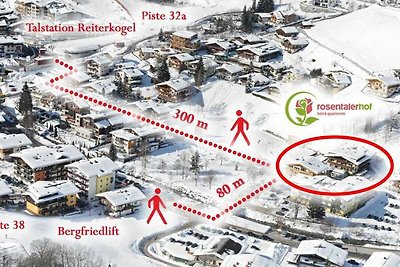 Vakantieappartement Gezinsvakantie Saalbach Hinterglemm