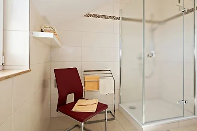 Ferienwohnung 2 mit Meerblick und Südbalkon