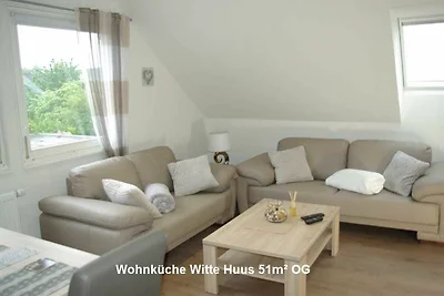 Fewo Witte Huus 51 m² im Dachgeschoss