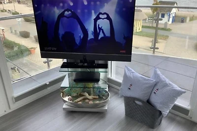 2-Raum FeWo II, 50m², 2.OG, Balkon, Meerblick