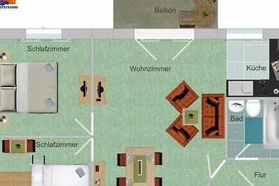 3-Zimmer-Apartment - B33