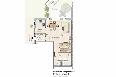 Vakantieappartement Gezinsvakantie Uplengen