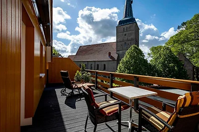 Sonnige Ferienwohnung mit Dachterrasse