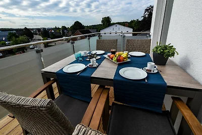 3-Raum Fewo, 104m², Balkon