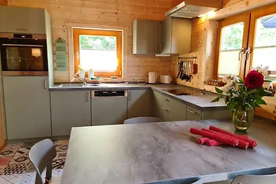 A10: 3-Raum-Holzhaus Bine mit Kamin, Terrasse...