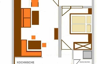 TAN 2 süd PLUS DU/WC (2 Personen)