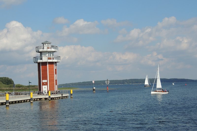 Leuchtturm von Plau am See