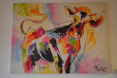 Bunte Kuh -  Feriendorf Via Claudia Haus 52