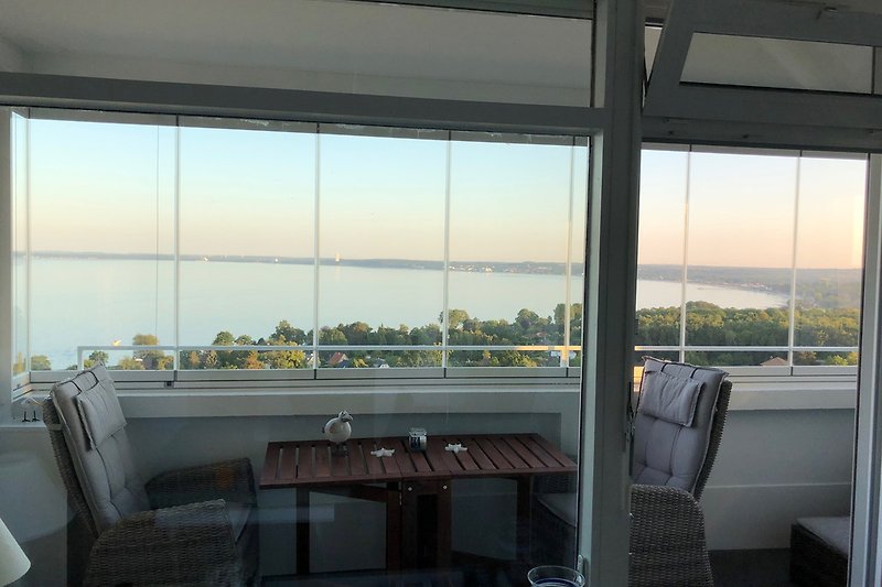 Ausblick aus der Wohnung