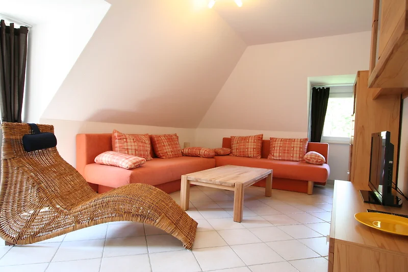 Wohnzimmer zum Relaxen.