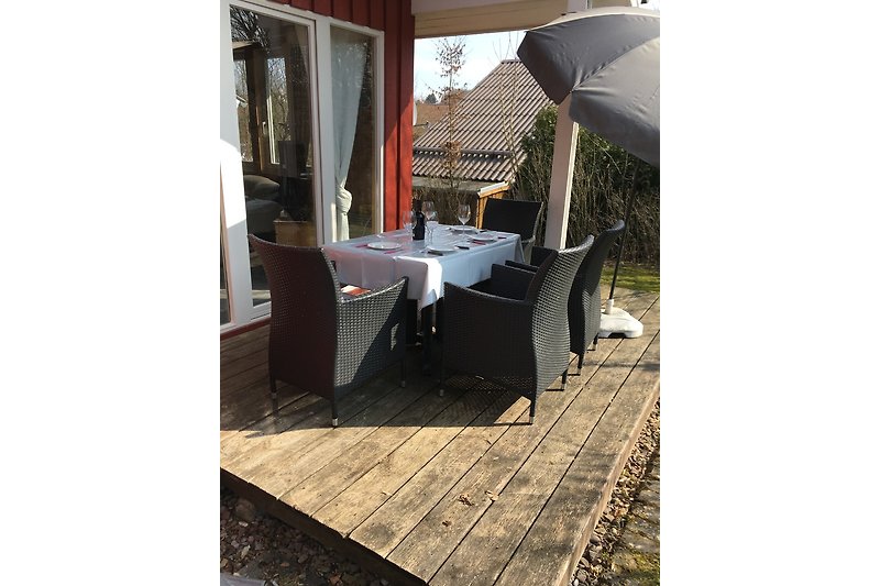 unsere Terrasse