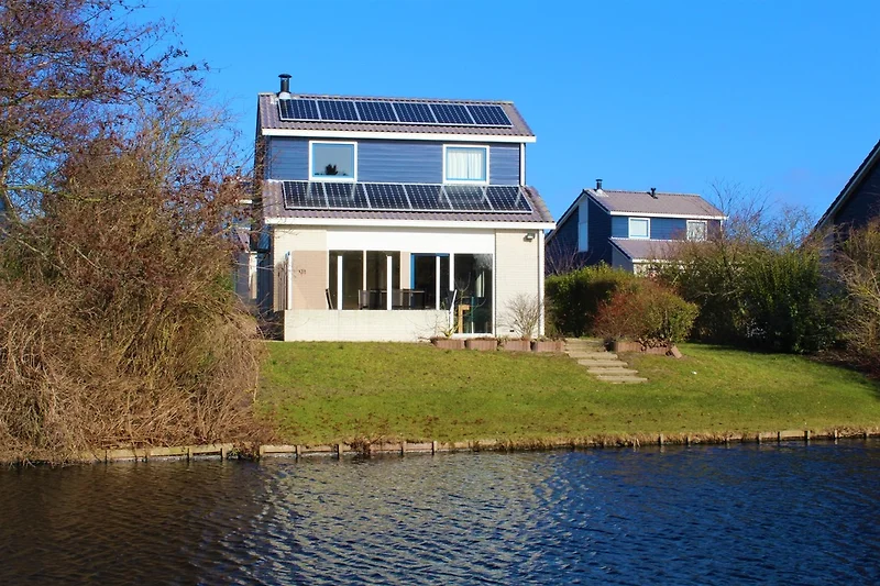 Locatie direct aan het meer