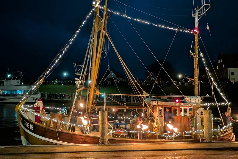 Weihnachtliche Stimmung in Greetsiel