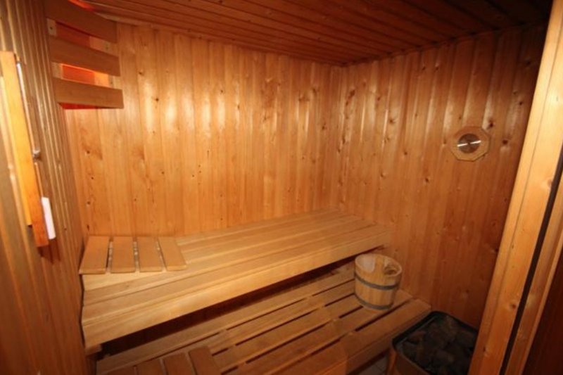 Sauna im 2. Badezimmer 