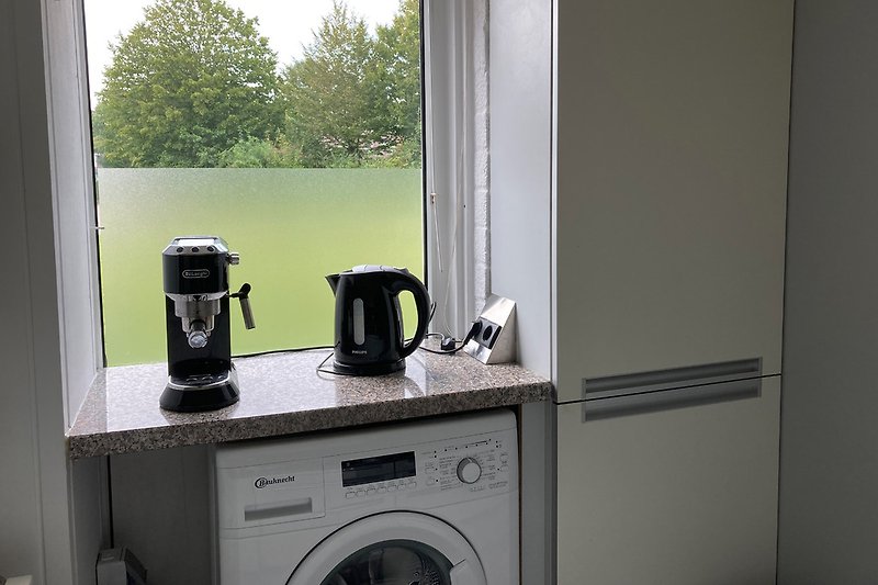 Kaffee, Waschmaschine und Co.