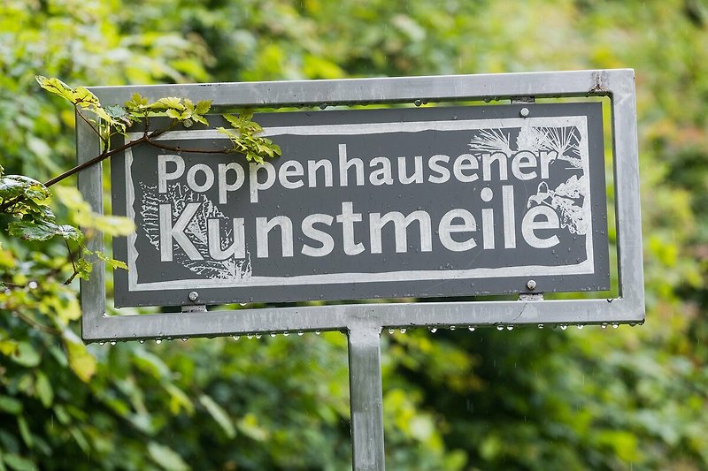 Wanderung Kunstmeile Poppenhausen