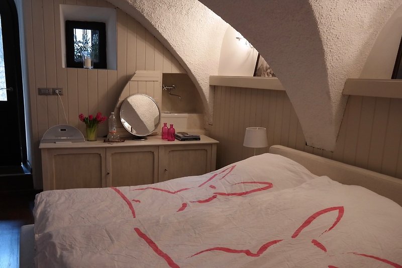 Schlafzimmer im Gewölbe