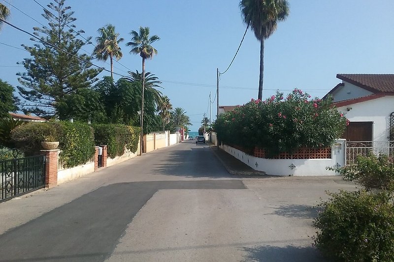 Fußweg zum Strand