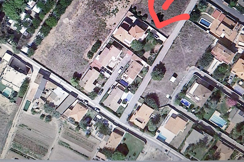 Luftaufnahme von Google map