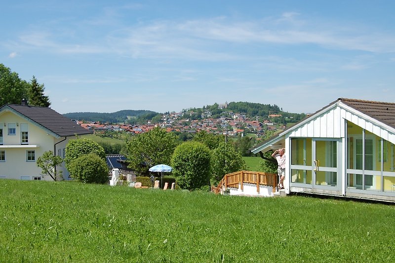 Panoramablick nach Kirchberg