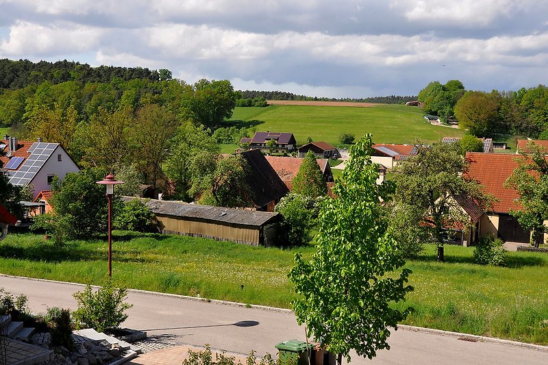 Aussicht aus unserem Haus